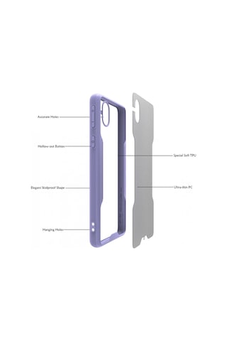 Cosmotex Newface Samsung Galaxy A01 Core Kılıf Platin Silikon - Siyah