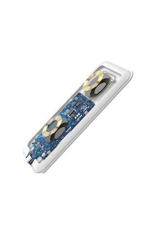Rock W32 2in1 10W Kablosuz Wireless Şarj Beyaz