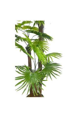 Yapay Ağaç Palmiye Fanpalm 3katlı 24yaprak 130 65cm