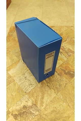 Saraoğlu Arşiv ve Proje Kutusu 29 x 36 x 15 CM Mavi 25 Adet