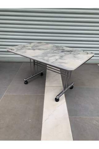 Tekerlekli Orta Sehpa, Tekerlekli Sehpa, Pratik Orta Sehpa-gri