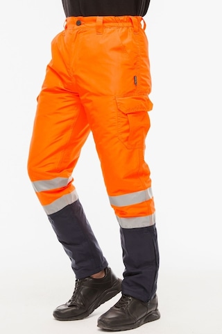 Uniprom İş Pantolonu Su Ve Rüzgar Geçirmez İçi Elyaflı Kışlık Erkek Neon Turuncu
