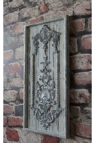 Neiwel Vintage Sui Eskitme Beyaz Tablo