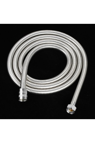 Suofeng Stahl Gövde Duş Hortumu 2 Metre - Patlama Ve Yüksek Sıcaklığa Dayanıklı, Bakır Uçlu Ve Bakır Çapaklı, Evde Kullanıma Uygun Diğer