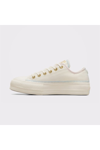 Chuck Taylor All Star Lift Unisex Bej Platform Sneaker Bej