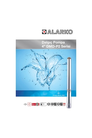Alarko 4Sd2 16 1 Hp 380V Trifaze Dalgıç Pompa