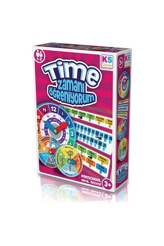 Zo234 Ks Time - Zamanı Öğreniyorum - 3 Yaş