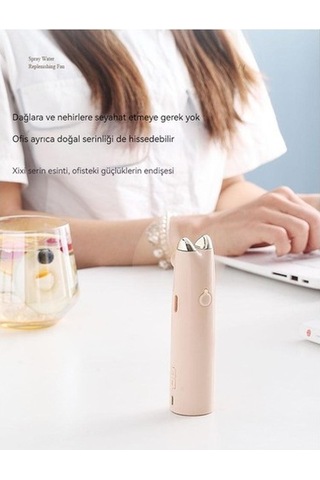 Usb Mini El Fanı - Beyaz 6klfvs Beyaz Yok Usb Buharlı 1.000 Adetten Az