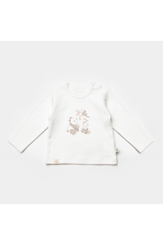 Biorganic Love Our Earth 2'li Bebek Takımı 59817 Mocha Beyaz - Kahverengi