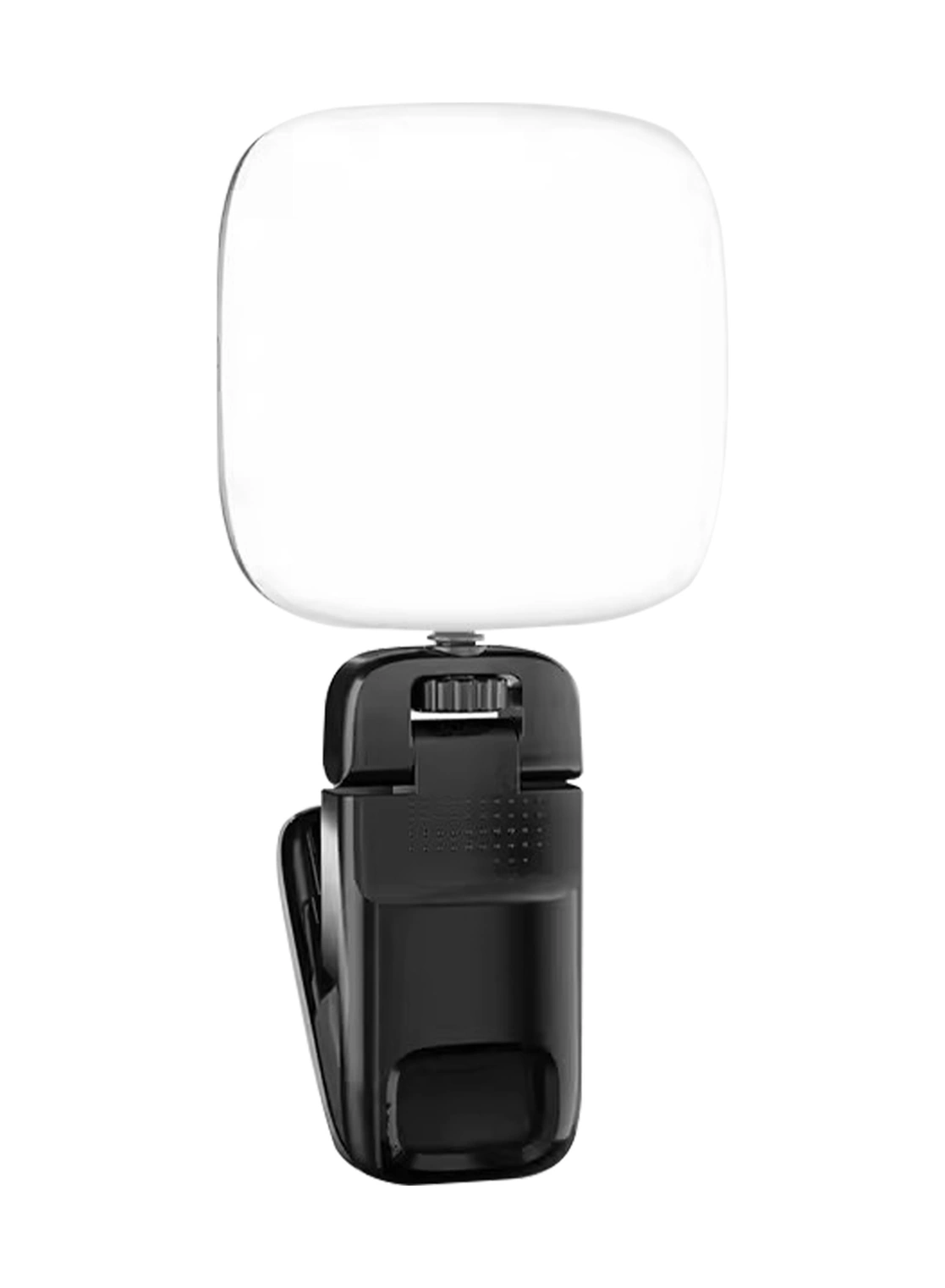 Folinda D1 Usb Şarjlı Klemeli Flaş Işığı - 200 Mah, Üç Renk Tonu, Cep Telefonu Fotoğrafçılığı Ve Canlı Yayın Işığı - Siyah