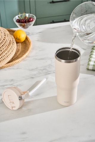 Karaca Star Ice Çelik Sızdırmaz Termos Bej 860 ml
