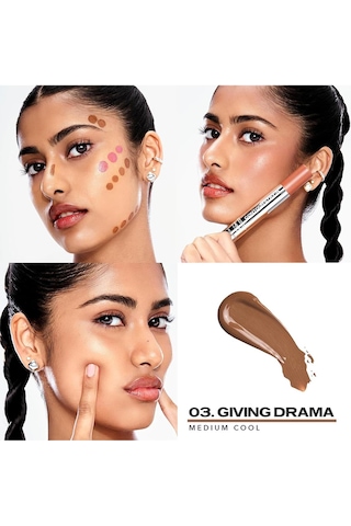 Sacheu Contour Stay-n Uzun Süre Kalıcı Likit Kontür 03 Giving Drama 9.57ml
