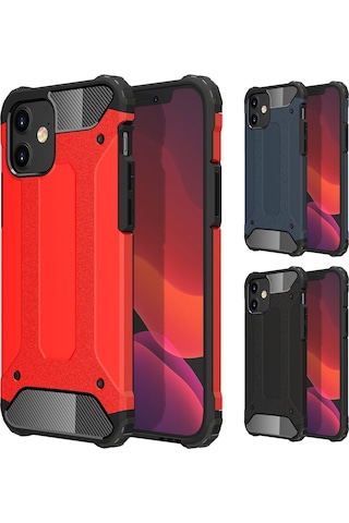 Fitcase Apple Uyumlu iPhone 12 Mini Zirh Tank Tam Koruma Arka Kapak 487564102