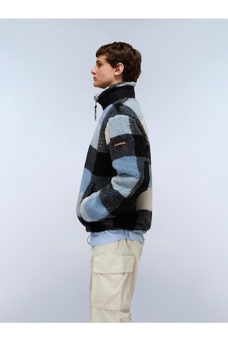 Napapijri T-montepiana Erkek Polar Ceket-30444 Lacivert