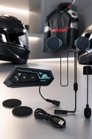 İtercom Motorsiklet Bluetooth Kask İnterkom Ses Ekipmanı Motosiklet Eşyası