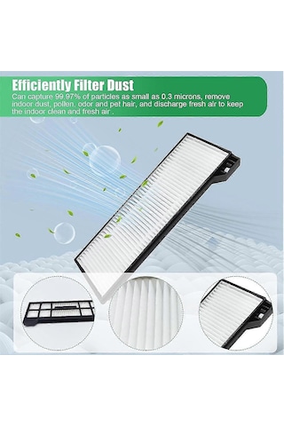 X10 Pro Omni Elektrikli Süpürge Yedek Parçası Ana Yan Fırça Hepa Filtre Paspas Bezi Toz Torbaları