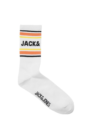 Beyaz Jack & Jones Erkek Çorap 3lü Paket 12256220 Beyaz