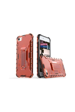Apple Uyumlu iPhone 8 Kılıf Zore Klik Silikon Kırmızı