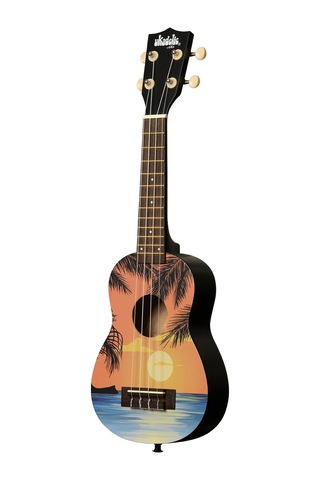 Kala Ukadelic Soprano Ukulele Tropical Day -uk-tropday-44666