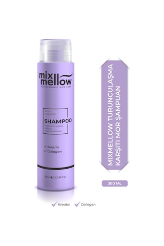 Mixmellow Turunculaşma Karşıtı Mor Şampuan 380ml