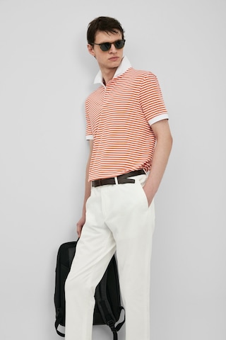 Lufian Landon Erkek Polo T-shirt 111040248 Turuncu