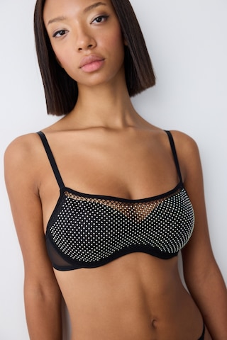 Penti Hera Stone Push Up Siyah Sütyen