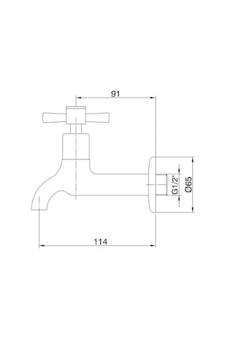 Eca Quadrille Uzun Musluk 102109438 Eca. Krom