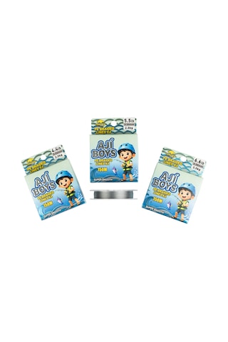 Caretta Aji Boys 4x 150 Mt Gray İp Misina 0,02mm