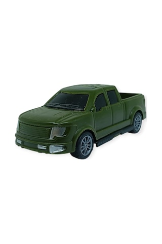 Çek Bırak Arabalar 10 Cm - Yeşil Pick-up Yeşil
