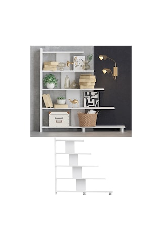 Decormet Reward Kitaplık Beyaz Diğer