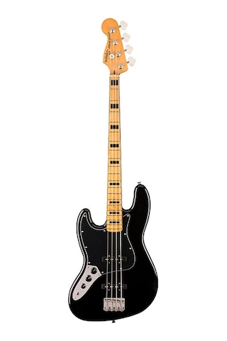 Squier 0374545506 Classic Vibe '70s Jazz Bass Solak Gitar Siyah Solak Çalım İçin Siyah Gövde Ve Bağlamalı Sap