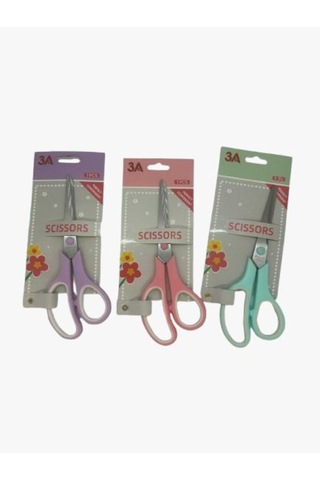 Ark Pastel Renkli Makas 7,5 Inch 19 Cm 2 Adet