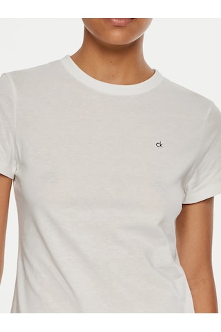 Calvin Klein Calvın Kleın Kadın T-shırt K20k208061-yaf Beyaz