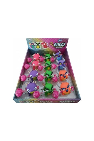 Flipperz Biterz Dogz - Dragonz - Catz Lolipop Şeker Ve Figür Anahtarlık 1 Adet