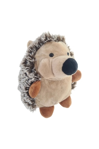 Sevimli Kirpi Peluş Oyuncak Uyku Arkadaşim 20 Cm Hediyelik Bej