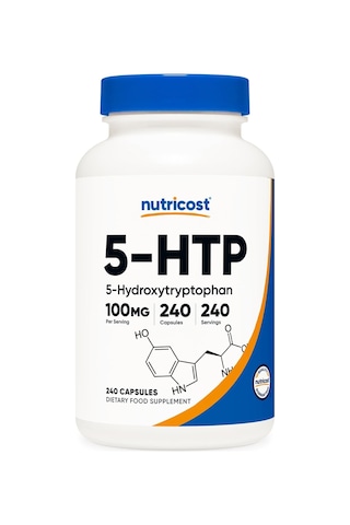 Nutricost 5-htp 100mg, 240 Vegetarian Capsules 5-hydroxytryptoph