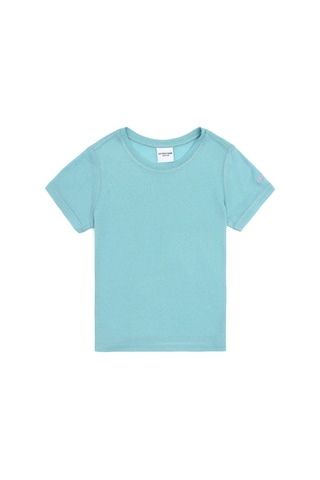 U.S. Polo Assn. Kız Çocuk Mint Bisiklet Yaka Örme Tişört 50288075-VR090