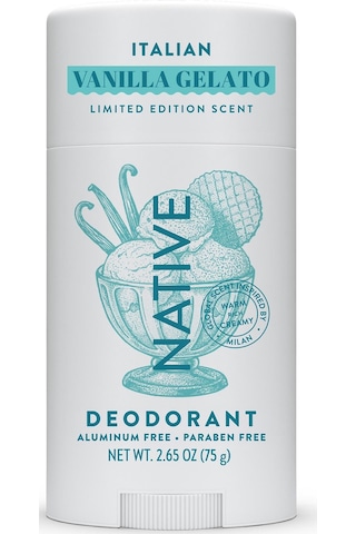 Native Italian Vanilla Gelato Alüminyumsuz Stick Deodorant 75gr