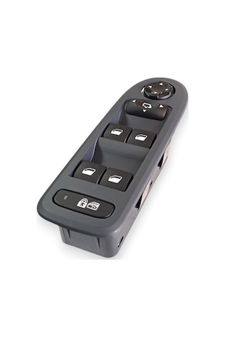 Peugeot 5008 14-16 Sol Ön Kapı Dörtlü Cam Düğmesi Ayna Katlamalı