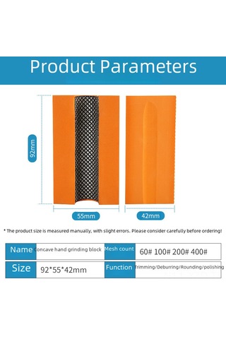 Yuntech01 Kavisli Kenar Düzeltici, Seramik Granit Taş Üstü Polisaj Aracı, Ergonomik El Fırçası, Hassas Testere, Dayanıklı Malzeme 60