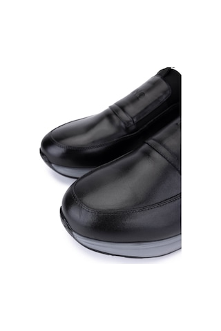 Tamer Tanca Erkek Hakiki Deri Siyah Sneakers & Spor Ayakkabı 537 3816 Erk Ayk Sk25-26 Sıyah Dr/str Siyah