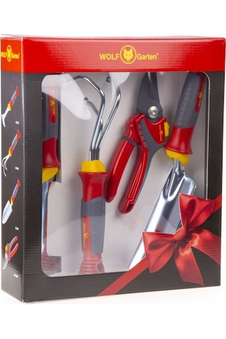 Wolf Garten P261 Bahçıvan Kürek Kesici Makas Tırmık Seti 4 Parça