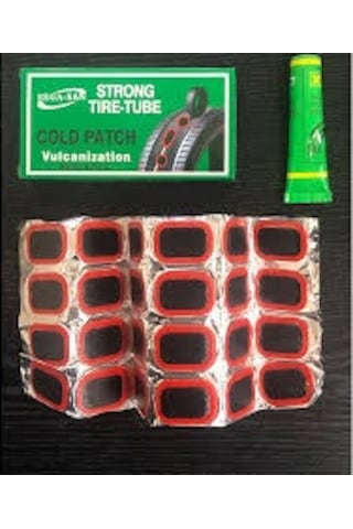 Bisiklet Araba İç Lastik Yaması Soğuk Yapıştırıcı Kiti 25 Parça Sarı - Siyah Bisiklet Araba İç Lastik Yaması Soğuk Yapıştırıcı Kiti 25 Parça Sarı - Siyah