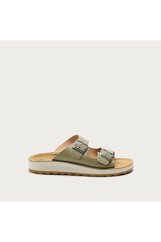6347-light Green Terlik Kadın Diğer 77 G64 2c Fly Flot Sandal Synthetıc