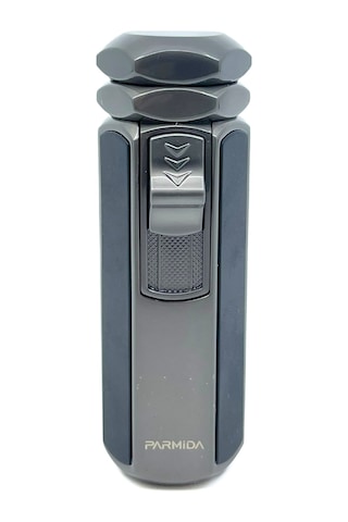 Parmida Hexagon Dört Torch Puro Çakmağı - Antrasit