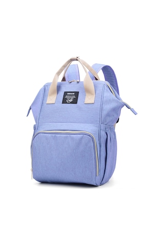 Jeehugo Çok Fonksiyonlu Mavi Anne Çanta - Su Geçirmez 900d Poliester, Isı Yalıtımlı Cep, Islak Bebe Giyim Bölmesi, Erkek/kadın İçin Sırt Çantası Mor