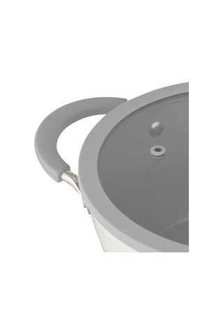 Madame Coco Albus Derin Tencere - Beyaz - 18 Cm 8684427184790 Beyaz