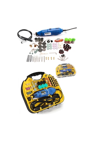 Graizer 211 Parça 400 Watt 60.000 Rpm 6 Kademe Devir Ayarlı Hobi