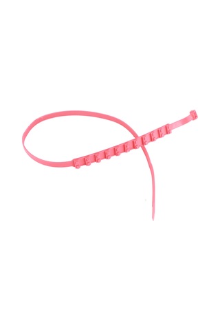 Geeroyoo Araç Lastik Kazakları - Kış Ve Yağmurlu Günler İçin Anti Kayma Zincirleri, Kolay Kurulum, Nylon Malzeme, Evrensel Uyum 10 Adet, Kırmızı