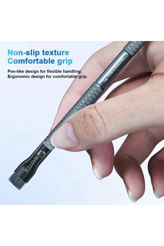 Xurunkeji Mechanıc Anakart Temizleme Fırçası Toz Temizleme Cep Telefonu Çipi Teneke Yapıştırıcı Çıkarma Çift Başlı Fırça